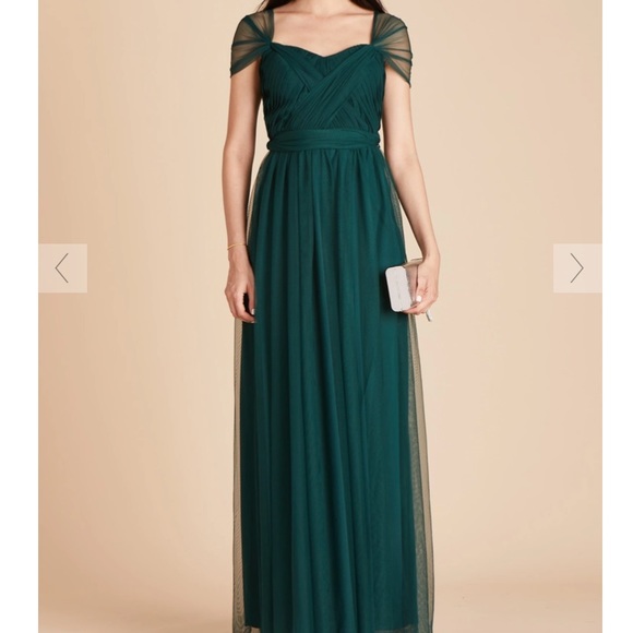 CHRISTINA CONVERTIBLE DRESS - EMERALD - Picture 5 of 9
